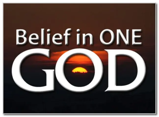 Belief in One God